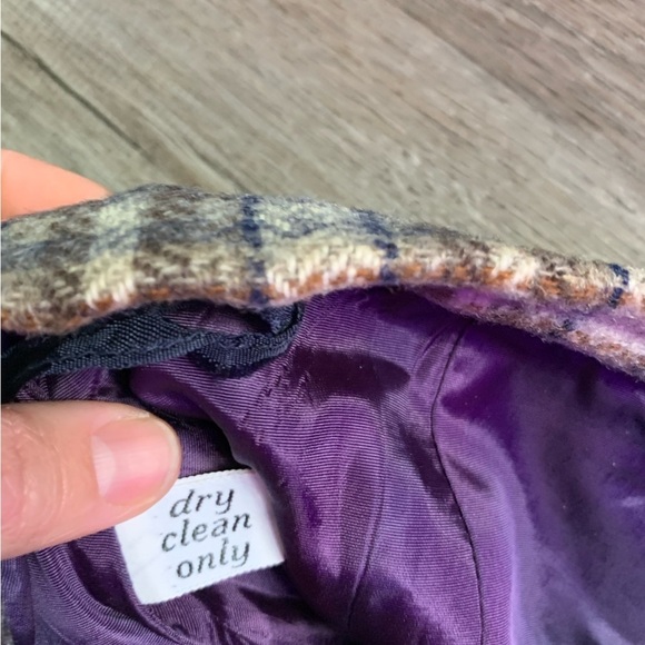 VTG Pendleton Knockabouts Plaid Skirt Pleated Skirt Multi Color Layered Size M L - Picture 8 of 11